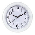 thumbnail image 2 of Westclox Wall Clock Simplicity Analog Round Home Office Clock 46994 White, 2-Pack, 2 of 2