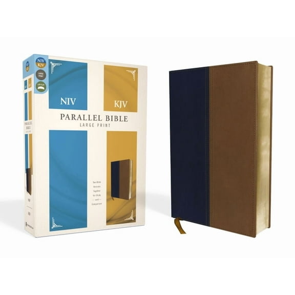 Side-By-Side Bible-PR-NIV/KJV-Large Print, (Hardcover)