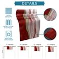 thumbnail image 7 of Table Runner Dresser Scarves 72 Inch Long, Abstract Red Gradient Marble Linen Dining Table Runners Modern Aesthetic Ombre Tabletop Scarf for Wedding Holiday Party Kitchen, 7 of 7
