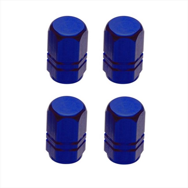 Blue Tuner Tire Valve Caps