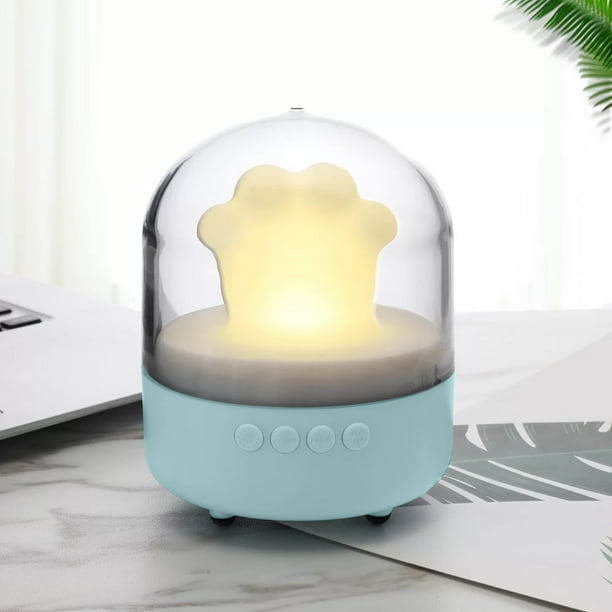 Xihbxyly Lámpara de Pata, Altavoz Bluetooth, Alarma Nocturna Inteligente, Luz de Lectura Inalámbrica Portátil, Decoración Multifuncional para Dormitorio, Carga Usb, Ideal para El Hogar, 9,8 X 9,8 X 1