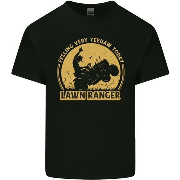 Hot Trending T-Shirt With Lawn Ranger Funny Gardener Gardening T-Shirt Design Preview Only