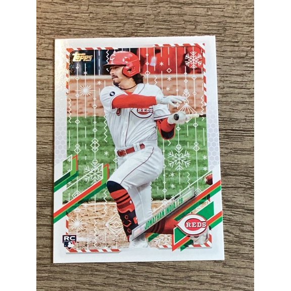 Topps 2021 Holiday Jonathan India Cincinnati Reds RC
