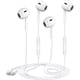 thumbnail image 1 of 2 paquetes de auriculares con cable para iPhone con micrófono incorporado y control de volumen Plug & Play Auriculares estéreo de alta fidelidad con reducción de ruido compatibles con iPhone 14/13/12/, 1 of 5