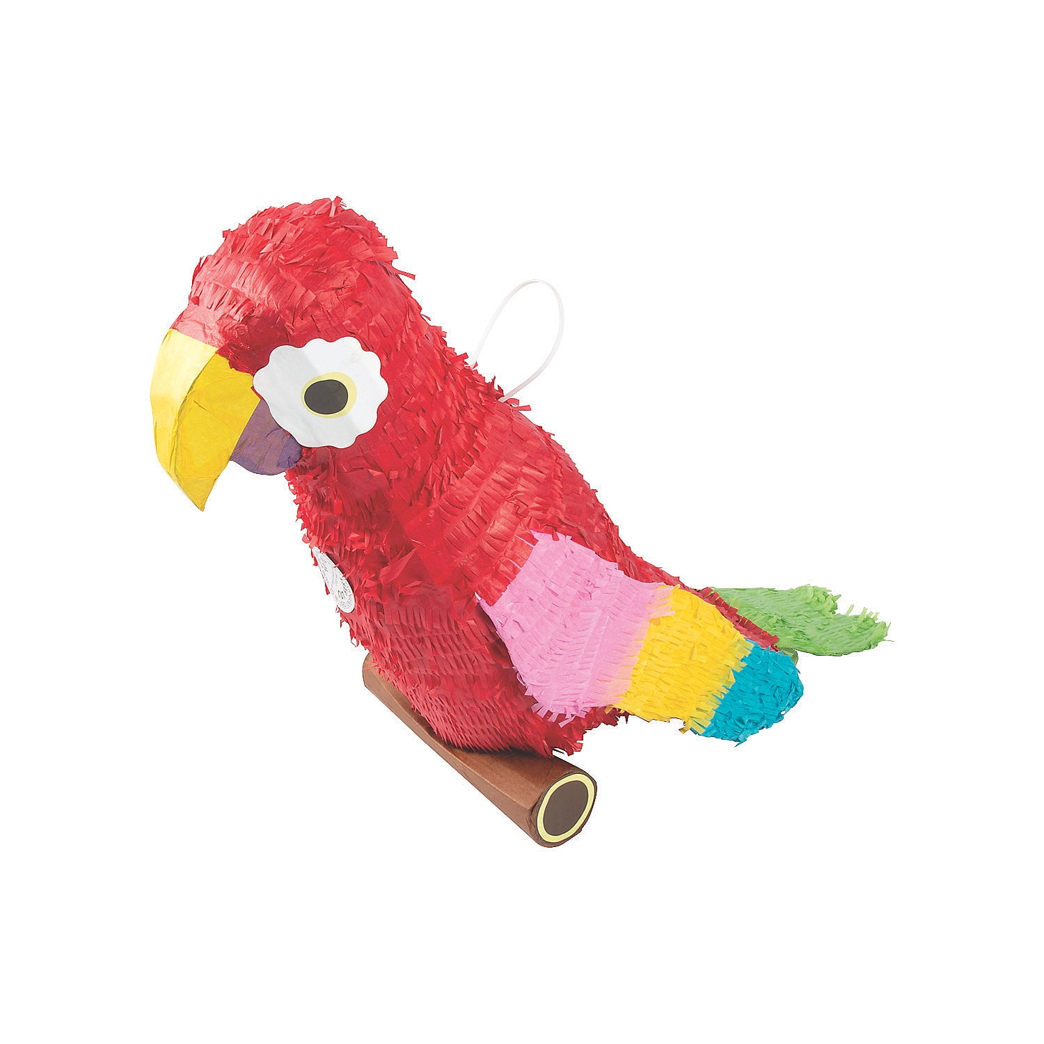 Parrot Pinata for Pirate Party Decorations Bird Pinata for Kids Tropical Birthday Supplies Small 16.5x12x7 in Walmart