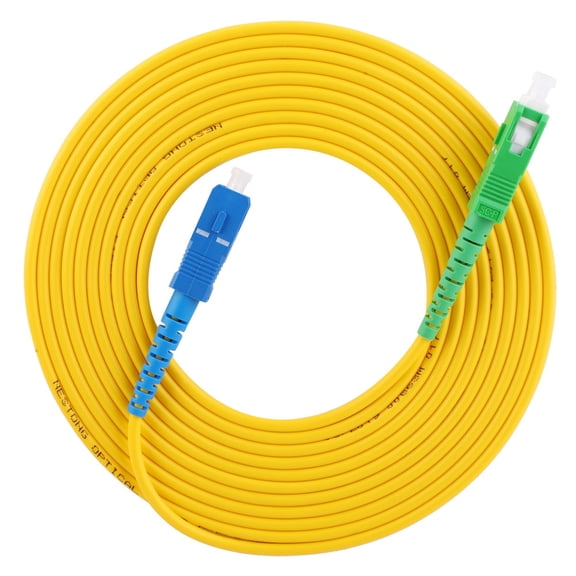 Cable de fibra óptica Jadeshay Puente monomodo 10 metros SC/APC-SC/UPC