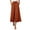 Orange, variant on PuLe Capris Trousers for Women Women Linen Pants Palazzo Wide-Leg Drawstring Casual Loose Crop Elastic Waist Cotton Beach Pants Culottes Trousers