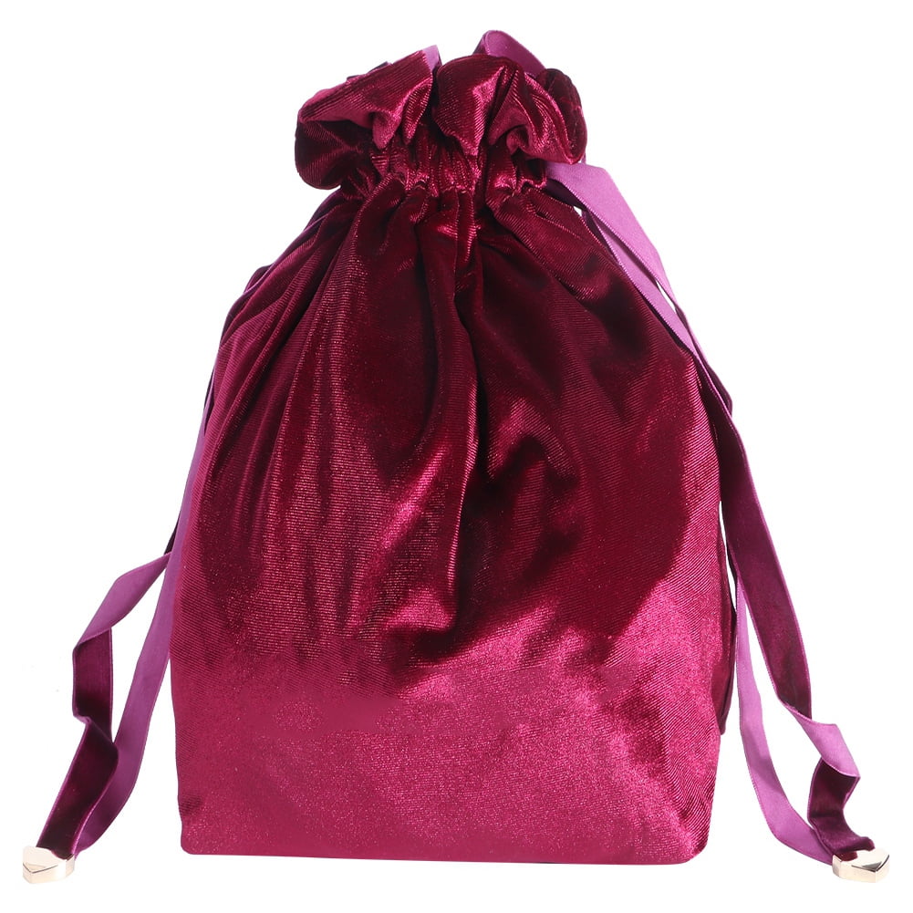 drawstring bag velvet