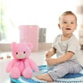 thumbnail image 5 of Cartoon Bear Plush Doll with Colorful LED Light, Soft Stuffed Toy, 5 of 7