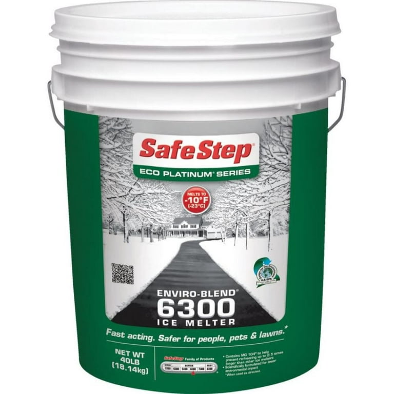 North American Salt Safe Step Enviro Blend Ice Melt 40lb 5 Gallon