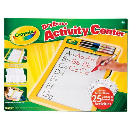 crayola activity erase dry center
