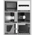 thumbnail image 3 of Silkight Gun Safe, Biometric Long Gun Safes with Fingerprint, Quick Access Long Gun Safe with Pistol Bag, Gun Cabinet with Removable Shelf & Gun Rack, Backlit Keypad & LED Light, 3 of 8