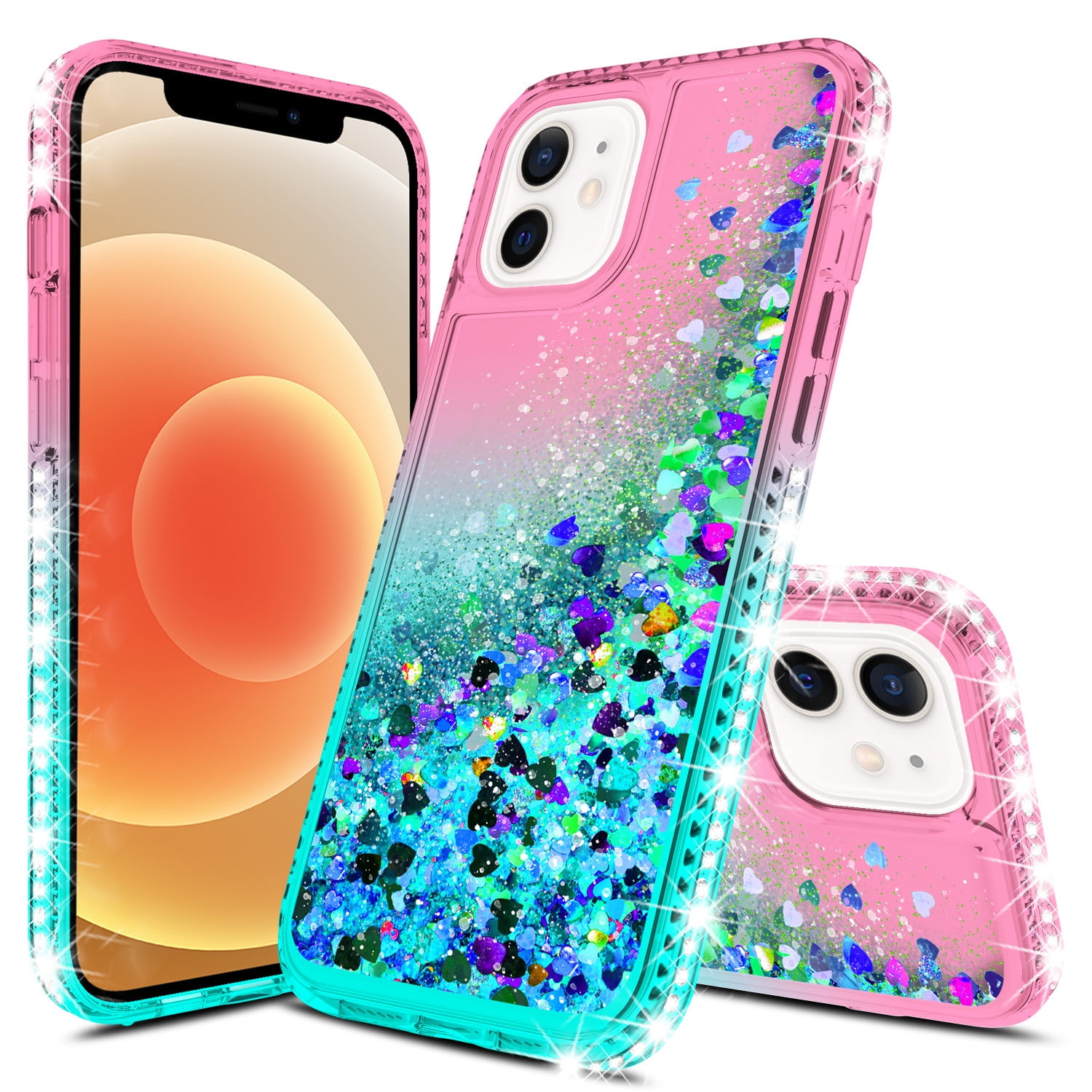  YUMESS Luxury 3D Water Ripple Plating Soft Silicon Case for  iPhone 11 12 13 14 Pro Max 14 Plus Anti-Knock Shockproof Tin Foil Mat Cover,SongLin  Lv,for iPhone 12 : Cell Phones & Accessories