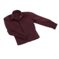 thumbnail image 4 of segolike 1/6 Scale Mans Dress Long Sleeve Button Down Formal Shirt for 12'' Action Figure Red, 4 of 7