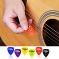 thumbnail image 4 of Púas ABS Juego de estuches para guitarra Conjunto de estuches Accesorios de guitarra Herramienta de instrumentos musicales 0.58-1.5mm Espesor Herramientas para guitarra Tomshoo Púas ABS, 4 of 6