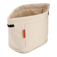 thumbnail image 2 of Bolsa de almacenamiento de basura portátil multifunción de tela Oxford para coche, color Beige, 2 of 8