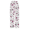 thumbnail image 4 of Hello Kitty Pajamas Pants Soft Elastic Waist PJ Bottoms Comfy Lounge Long Pants, 4 of 7