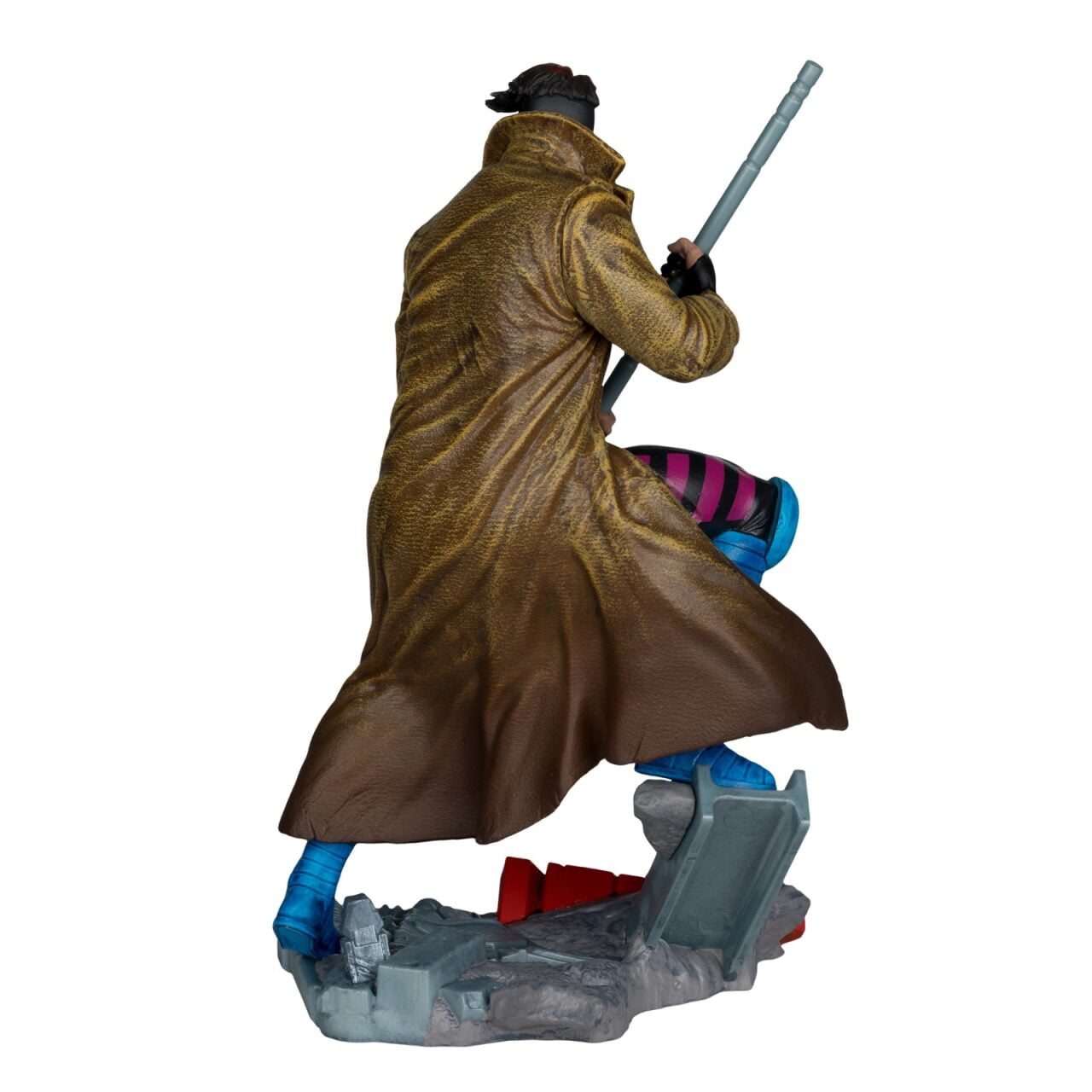 Gambit 1:10th Scale Collectible with Scene (Marvel: X-MEN #1) - McFarlane Toys