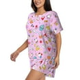 thumbnail image 2 of Lsque Sanrio Women's Short-Sleeved Pajama Set - 2 Piece Soft and Lightweight Sleepwear Set-XX-Large, 2 of 9