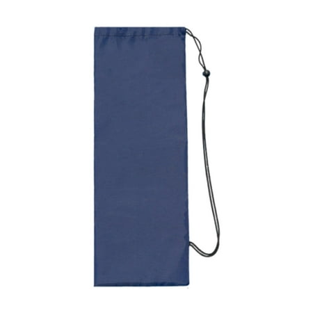 Luwecf Badminton Racket Drawstring Bag Dustproof Cover Shoulder Bag Protector for Gift Beginner Outdoor Professional Sports Supplies Dark Blue 78cmx23cm