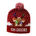 thumbnail image 4 of Gorro de Navidad para la nieve Yinane Gorro de invierno para adultos y niños, 4 of 5