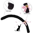 thumbnail image 4 of Disfraz de juego de rol de gato, cola de gatito, cuello de oreja, guante de garra, traje gótico de anime, negro, 4 of 5