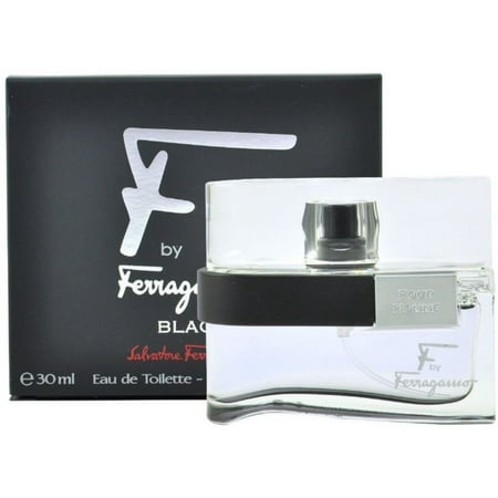 6 Pack - Salvatore Ferragamo Pour Homme Black Eau de Toilette Spray for Men, 1 oz