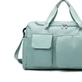 thumbnail image 3 of LHSHID Large Foldable Travel Duffel Bag, Sports Tote Gym Bag with Wet Pocket, Carry on Hospital Bags, Shoulder Weekender Overnight Bag for Women and Men, 3 of 6