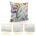 thumbnail image 4 of SHANXI Throw Pillow Covers Flower Decorative Throw Pillow Cases Outdoor Cushion Covers for Sofa Garden Couch Home Decor 22x22in, 4 of 5