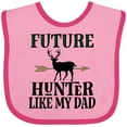 thumbnail image 3 of Inktastic Hunting Future Hunter Like Dad Boys or Girls Baby Bib, 3 of 4