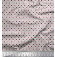thumbnail image 1 of Soimoi Moss Georgette Fabric Heart Shirting Print Fabric by The Yard 42 Inch Wide, 1 of 1