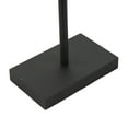 thumbnail image 6 of DecMode 13" x 65" Black Metal Tall Floor 2 Hook Easel with Gold Accents, 1-Piece, 6 of 10
