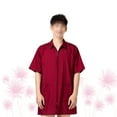 thumbnail image 4 of Miangastore Hair Dye Clothes Simple Hair Treatment Short Sleeve Work Clothes for Man Woman (Red XL), 4 of 8