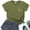 Army Green, variant on Ruimatai Women's Tops Summer Women New Cute Dinosaur Graphic T-Shirts Teen Girls Funny Tees Top