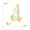 Gold-A, variant on A-Z Initial 26 Letter Brooch Pins 18k Gold Plated Cubic Zirconia Breastpin Name Personalized Gifts for Women Men