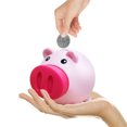 thumbnail image 4 of HUSAN Children's Candy Pig Piggy Bank Anti-Drop  Material Toy Coins Piggy Bank With Sound Children's gifts Home decor Change jar Save Money Box, 4 of 6