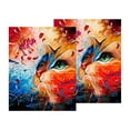 thumbnail image 1 of 2 Piezas de Pintura Por Números, Color Según el arte de , Gato de 16 X 20 Pulgadas Macarena Pintura al óleo DIY sin marco, 1 of 8