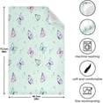 thumbnail image 3 of GZHJMY 6 Pack Butterfly and Flower Kitchen Towels, Soft Highly Absorbent Dish Towels Reusable Tea Towels Set, 28"x 18", 3 of 6