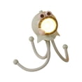 thumbnail image 2 of Luz nocturna con forma de bricolaje, lámpara de mesita de noche, sala de estar, guardería, luz nocturna flexible para mesita de noche, baño para niños Forma de pulpo, 2 of 9