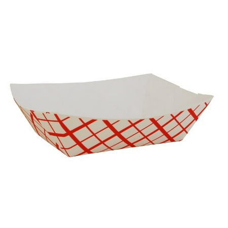 - Southern Champion Tray SCH0413 Paper Food Baskets, 1lb, Red/white, 1000/carton