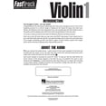 thumbnail image 2 of Livre de Méthodes de Violon Musique FastTrack 1 (OA), 2 of 6