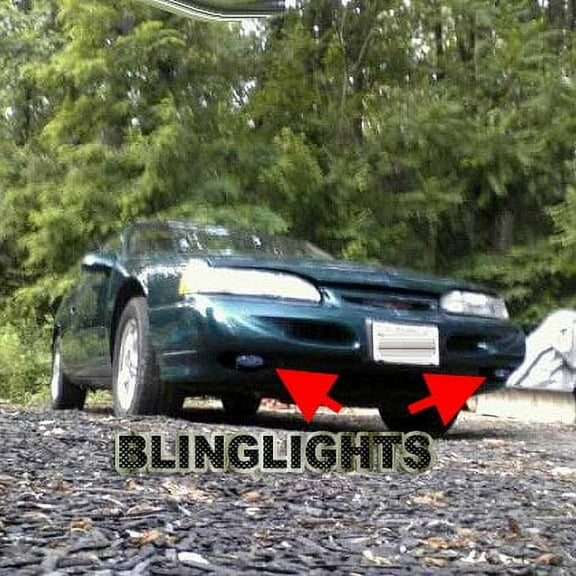 For 1994 1995 Ford Thunderbird Xenon Fog Lamps Driving Lights Foglamps Foglights Drivinglights Kit