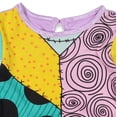 thumbnail image 7 of Disney Nightmare Before Christmas Baby Girls' Cosplay Dress and Headband Set Sally Blue Patchwork, 7 of 7