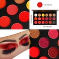 thumbnail image 6 of Red Eyeshadow Palette 18 Shades Highly Pigmented Long Lasting Matte Shimmer Orange Red Gold Black, 6 of 6