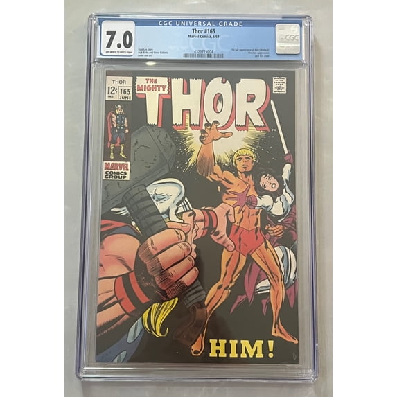Thor #165 - CGC 7 Comic Book