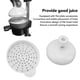 thumbnail image 4 of Placa De Presión De Cabeza Plana Para Exprimidor De Cítricos, Placa De Presión De Cabeza Plana Para Exprimidor De Limón Que Proporciona Una Presión Uniforme Para Exprimir Jugo, 4 of 7