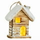thumbnail image 2 of Casita navideña colgante con luces, adorno navideño decorativo. Estilo A, 2 of 9
