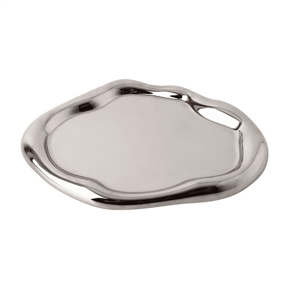 Tray Jewelry Storage Tray Light Luxury Ceramic Storage Display Tray Snack Tray Modern Decorative Ornaments,Rectangular