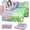 Rainbow, variant on MOOSENG Glow in The Dark Toddler Play Couch, Convertible Fold-Out Toddler Sofa Bed, Lightweight Foam Lounger for Playroom Bedroom