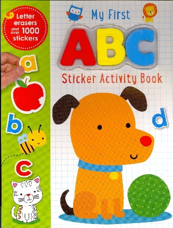 My First ABC Sticker Activity Book (ABC Eraser Included) | Walmart Canada